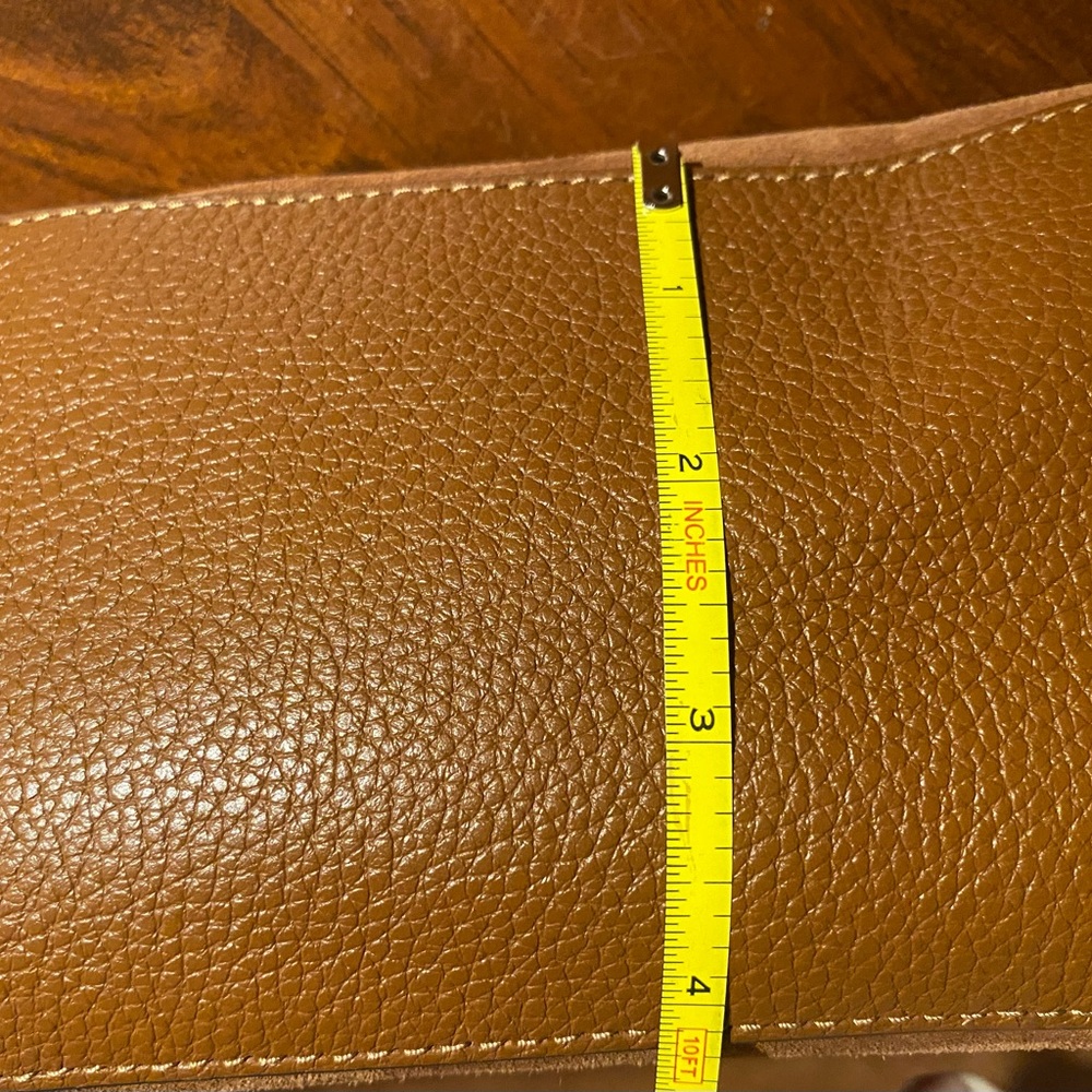 Coach Brown Suede Tote - Picture 15 of 17